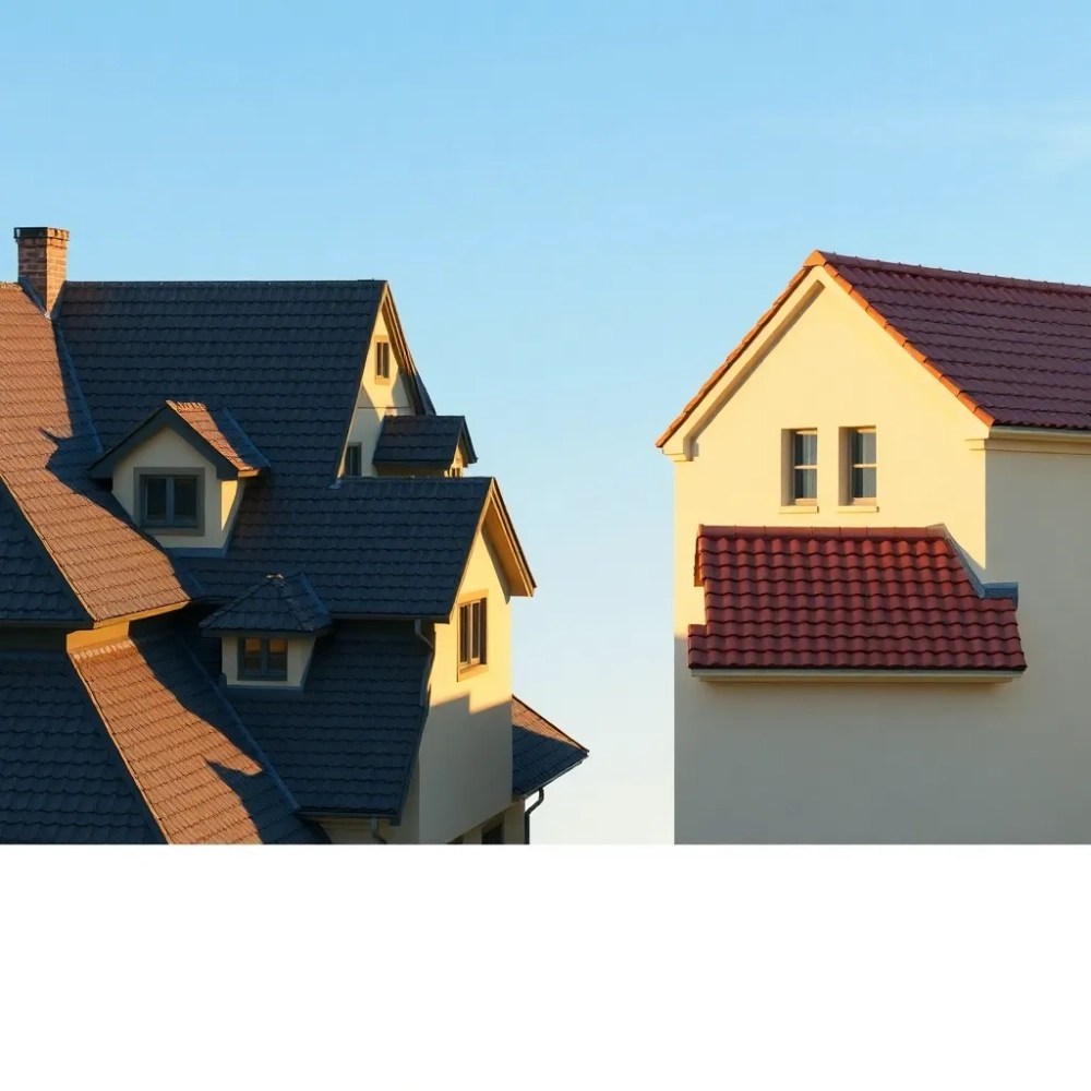 Dach wielospadowy a dwuspadowy