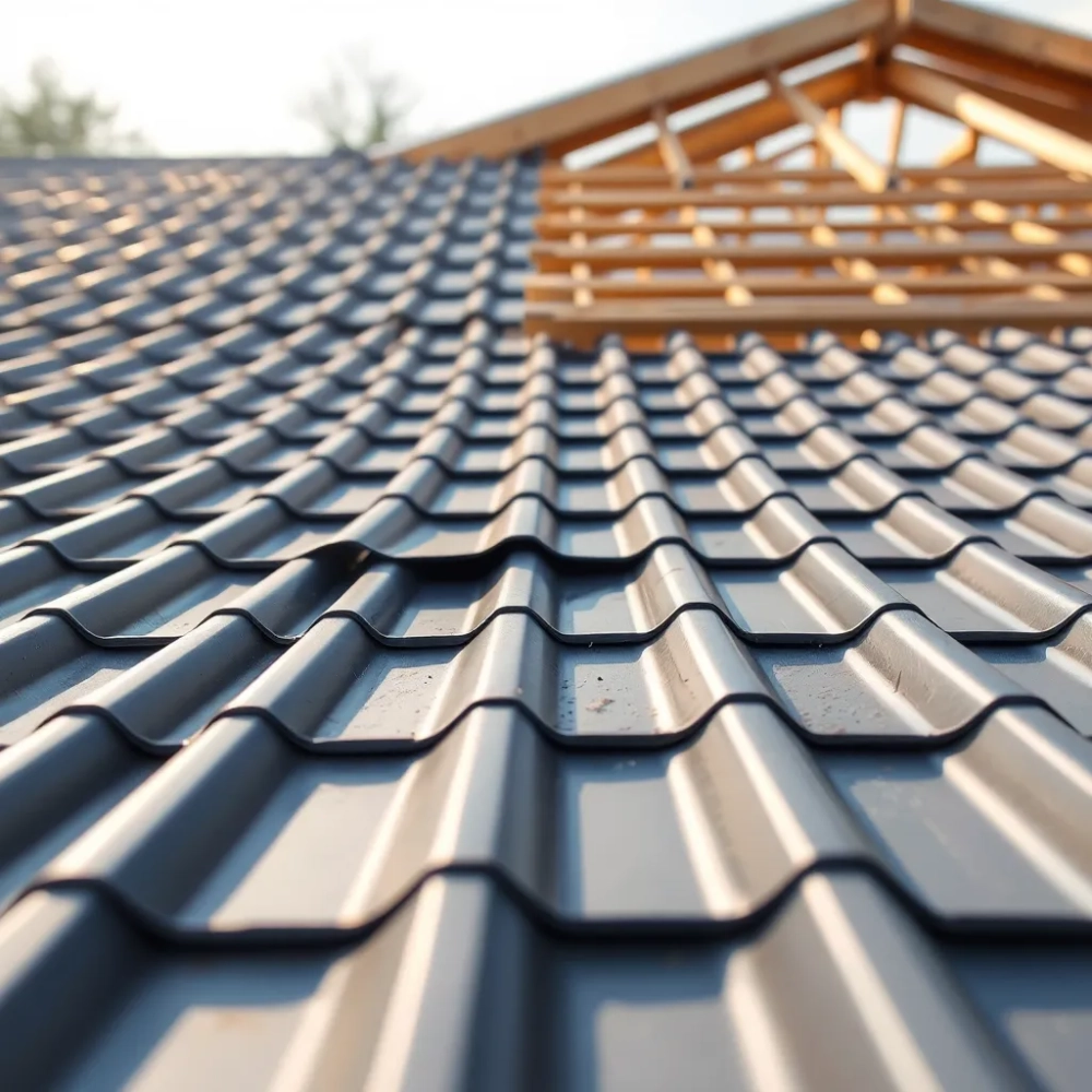 Dach z blachy trapezowej krok po kroku