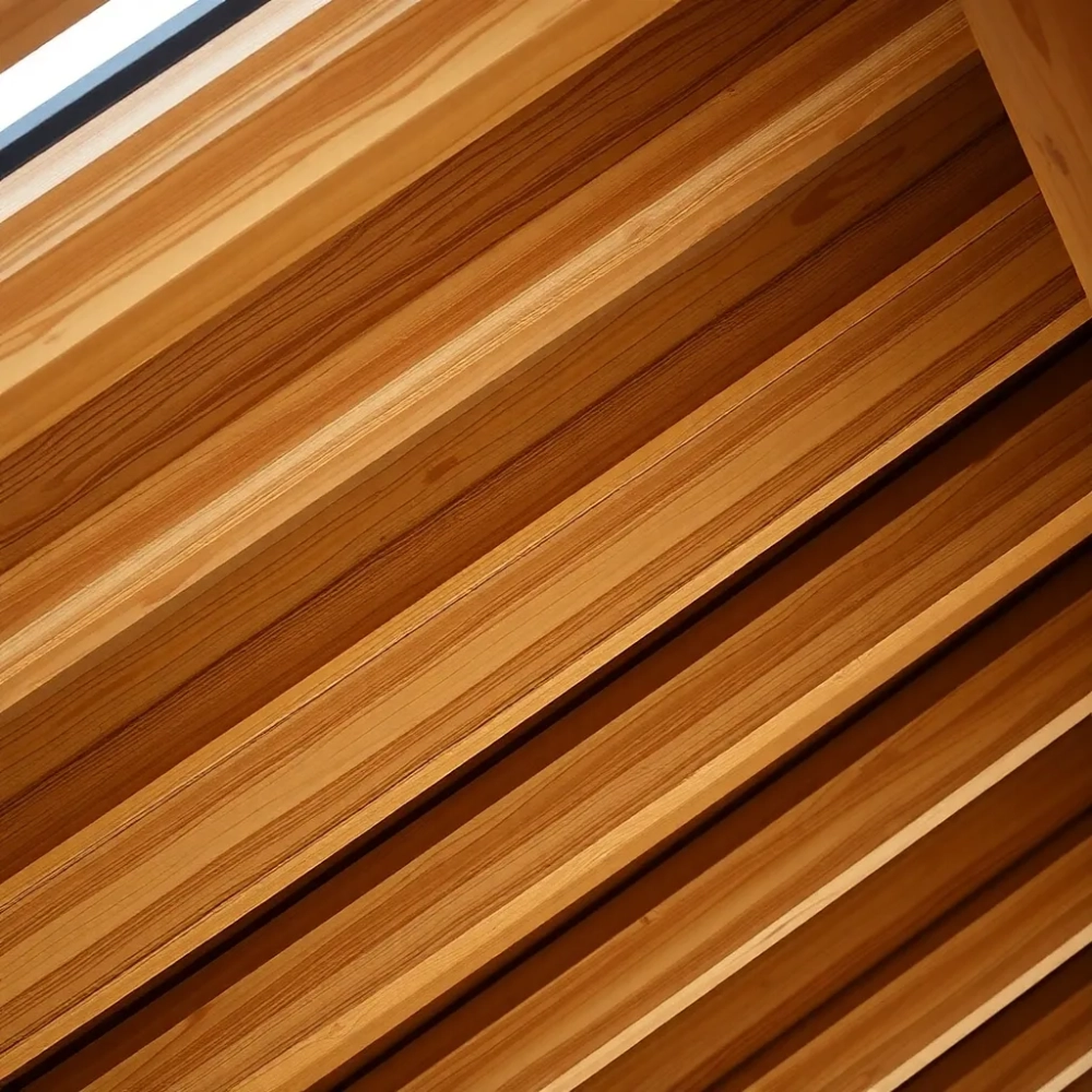 Dach z drewna klejonego warstwy