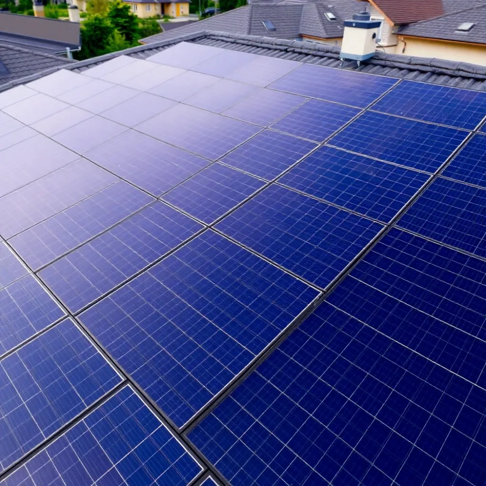 Dach z paneli fotowoltaicznych cena za m2