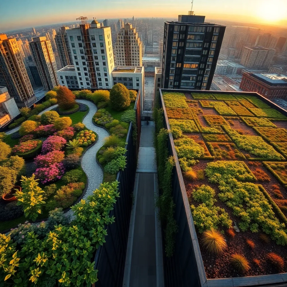 Dach zielony intensywny a ekstensywny