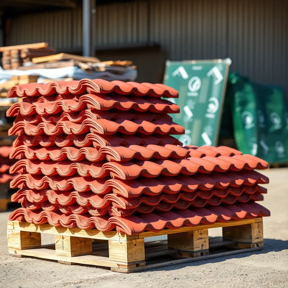 Dachówka karpiówka ile na palecie