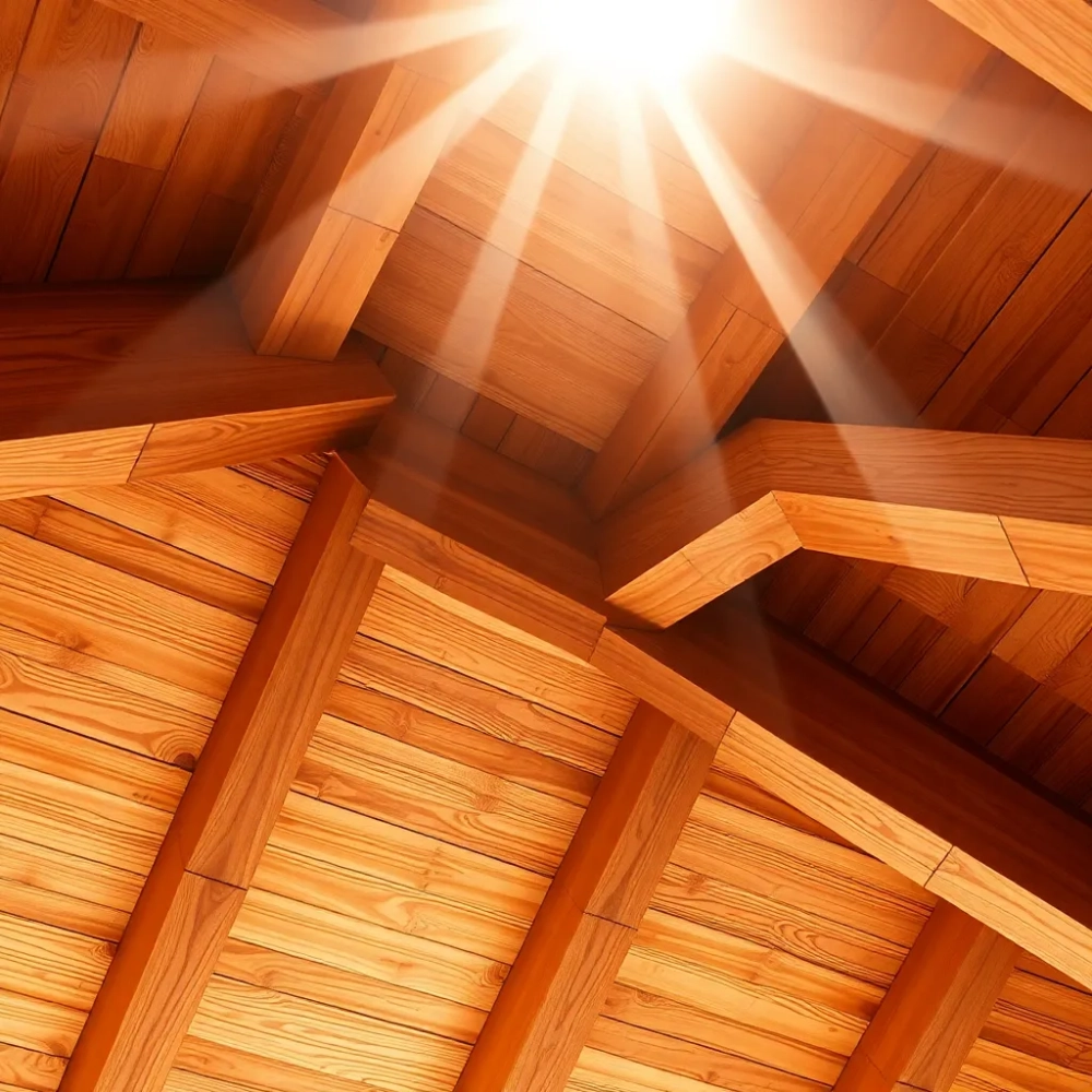 Dachy z drewna klejonego