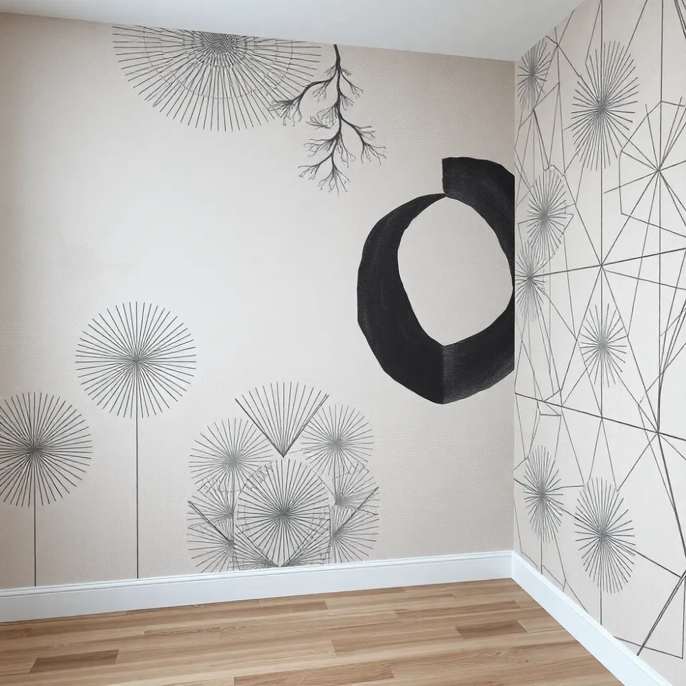 Dekoracyjne malowanie ścian wzory