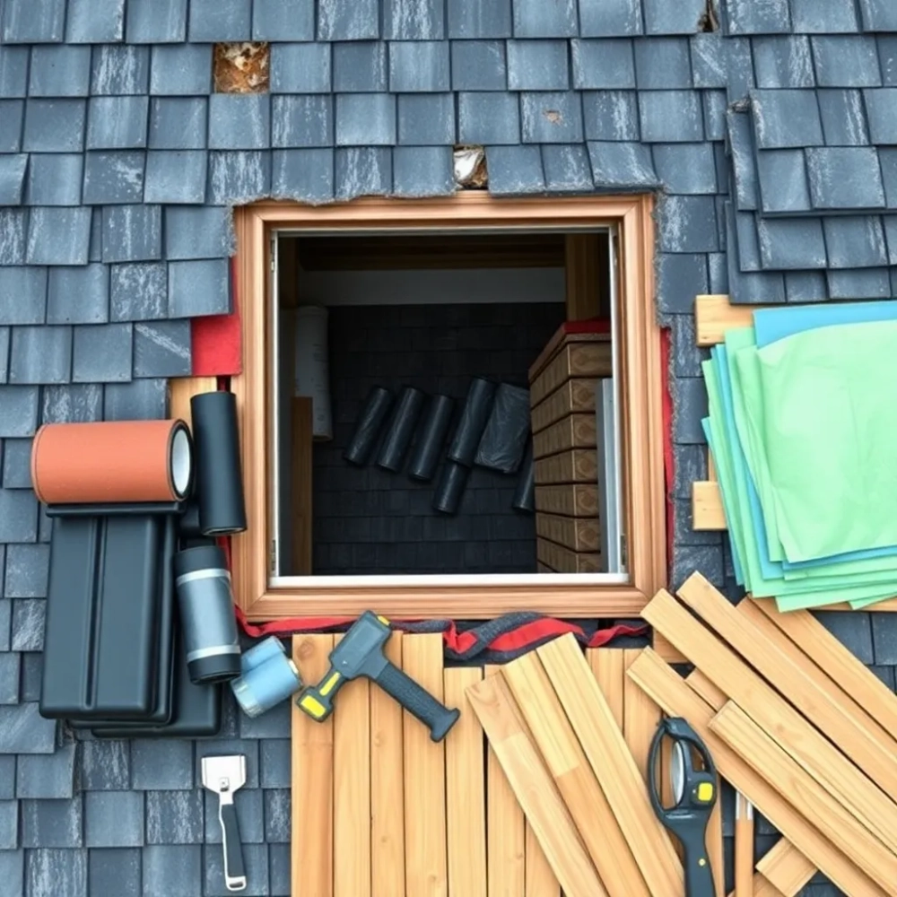 Demontaż okna dachowego cena