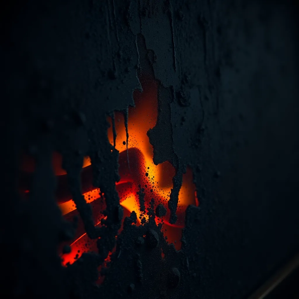 Dlaczego szyba w kominku robi się czarna