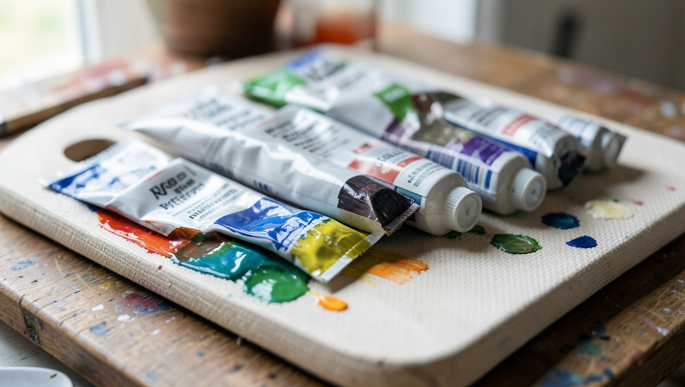 Dobór farb olejnych do poziomu umiejętności