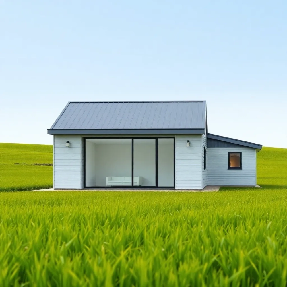 Dom 35m2 z płaskim dachem