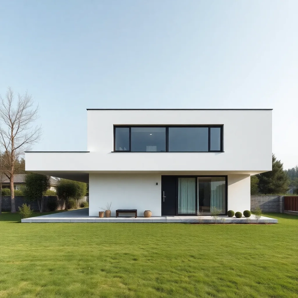 Dom parterowy z płaskim dachem do 70m2