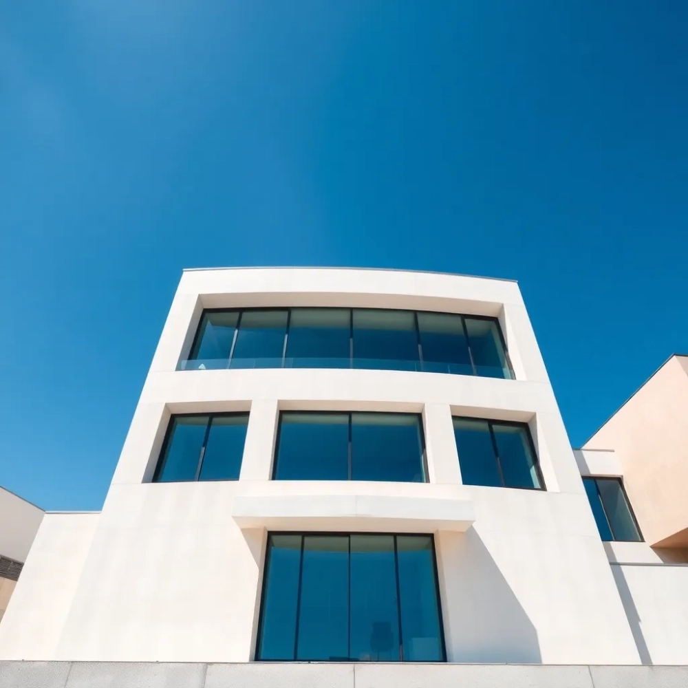 Dom z płaskim dachem piętrowy