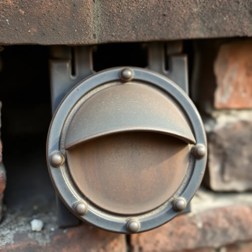 Drzwiczki do komina wyczystka żeliwne