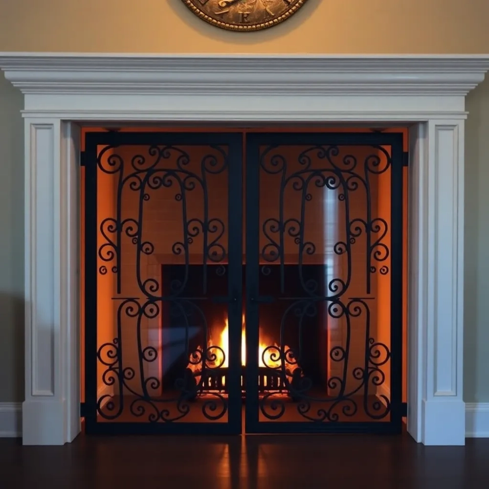 Drzwiczki do kominka