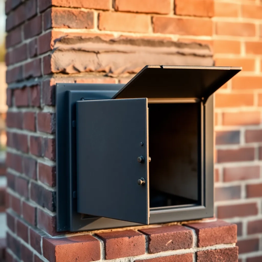 Drzwiczki kominowe do wyczystki