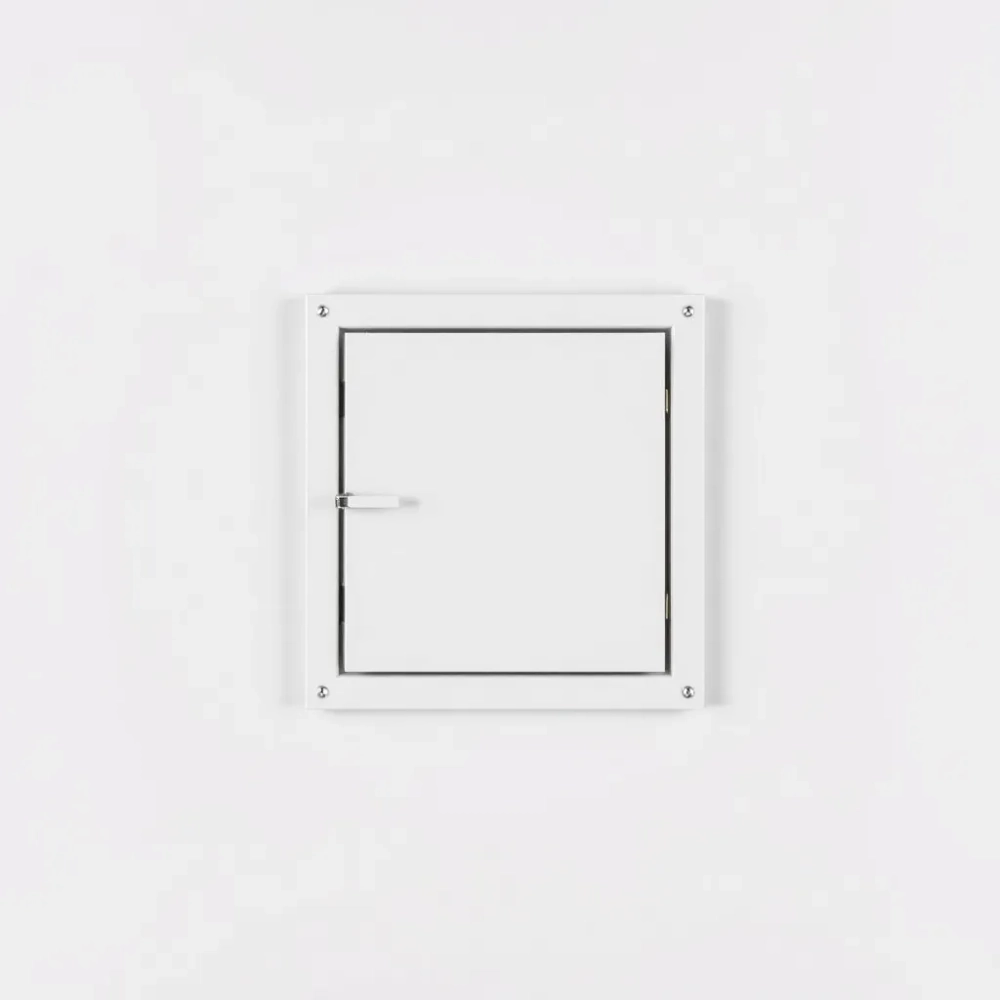 Drzwiczki rewizyjne do komina białe