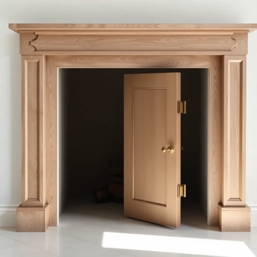 Drzwiczki rewizyjne do kominka