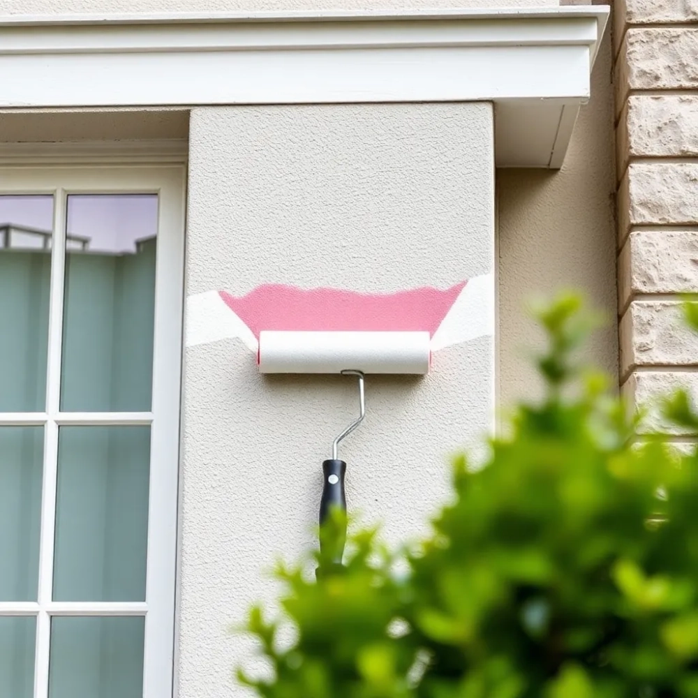 Dwukrotne malowanie elewacji cena