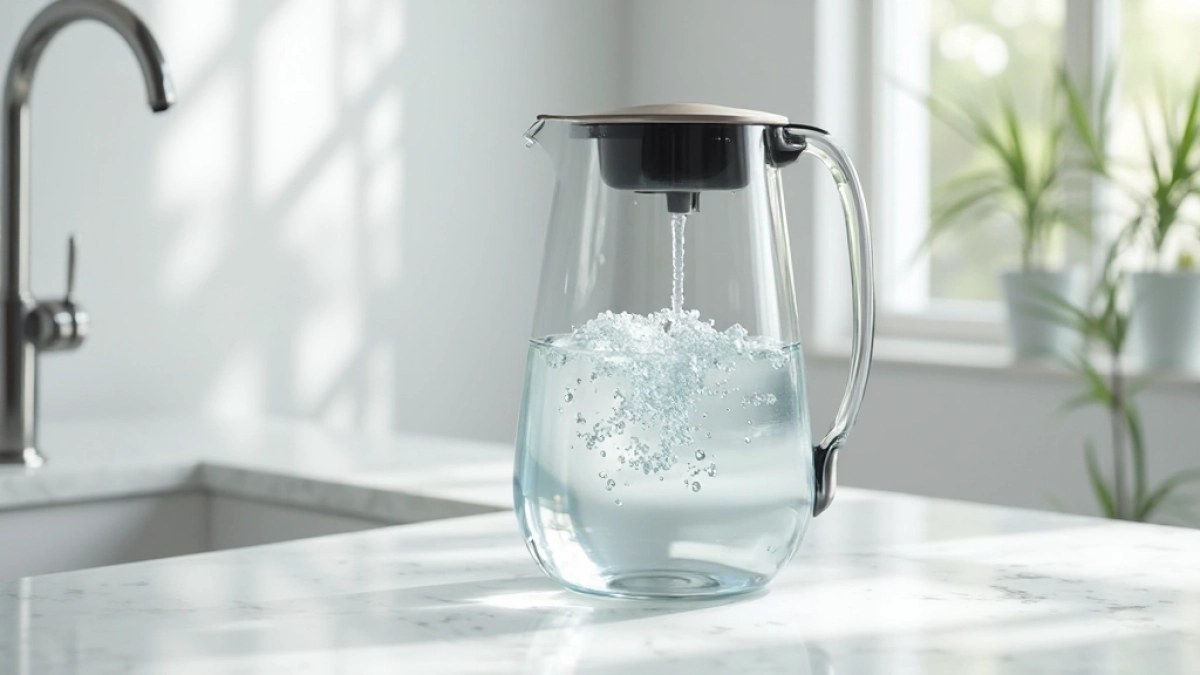 dzbanek filtrujący szklany