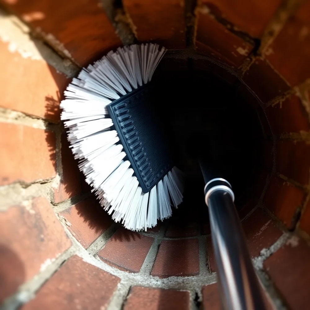 Elastyczny wycior do komina