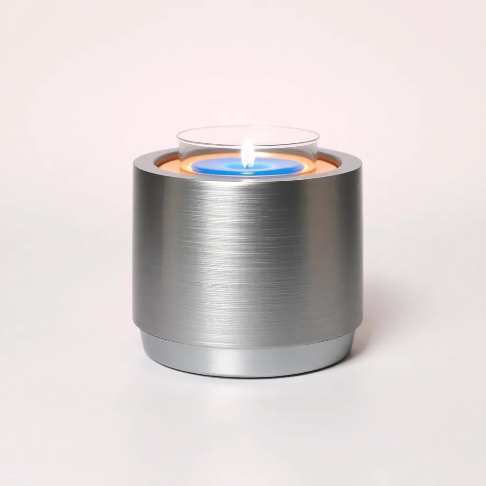 Elektryczny kominek do wosku