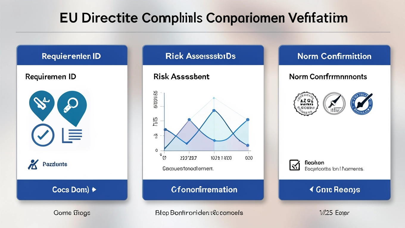 Etapy weryfikacji zgodności z dyrektywami UE