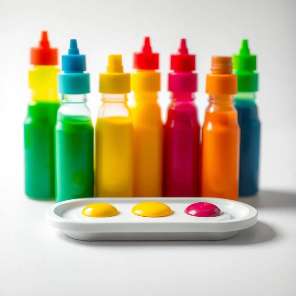 Farby dla dzieci do malowania palcami