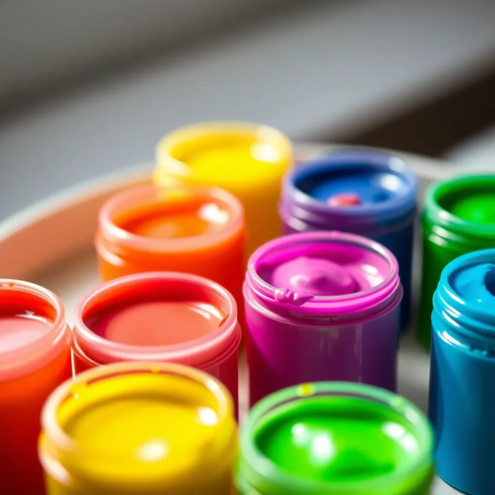 Farby do malowania dla dzieci