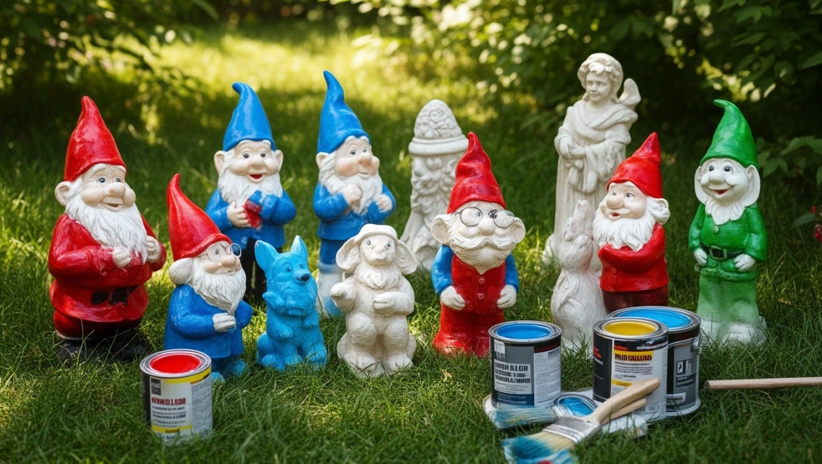 Farby do malowania figurek gipsowych na zewnątrz