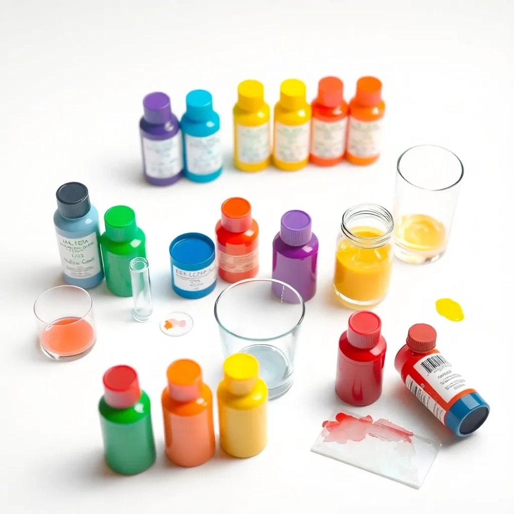 Farby do malowania na szkle dla dzieci