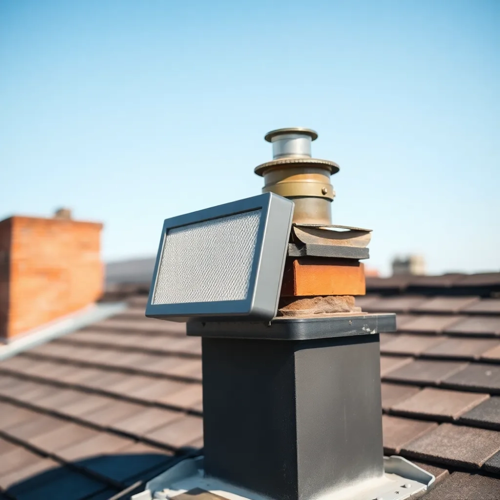 Filtr na komin do pieca na drewno