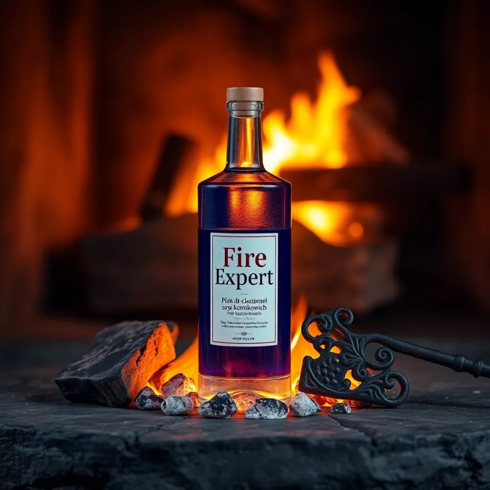 Fire Expert Płyn do czyszczenia szyb kominkowych