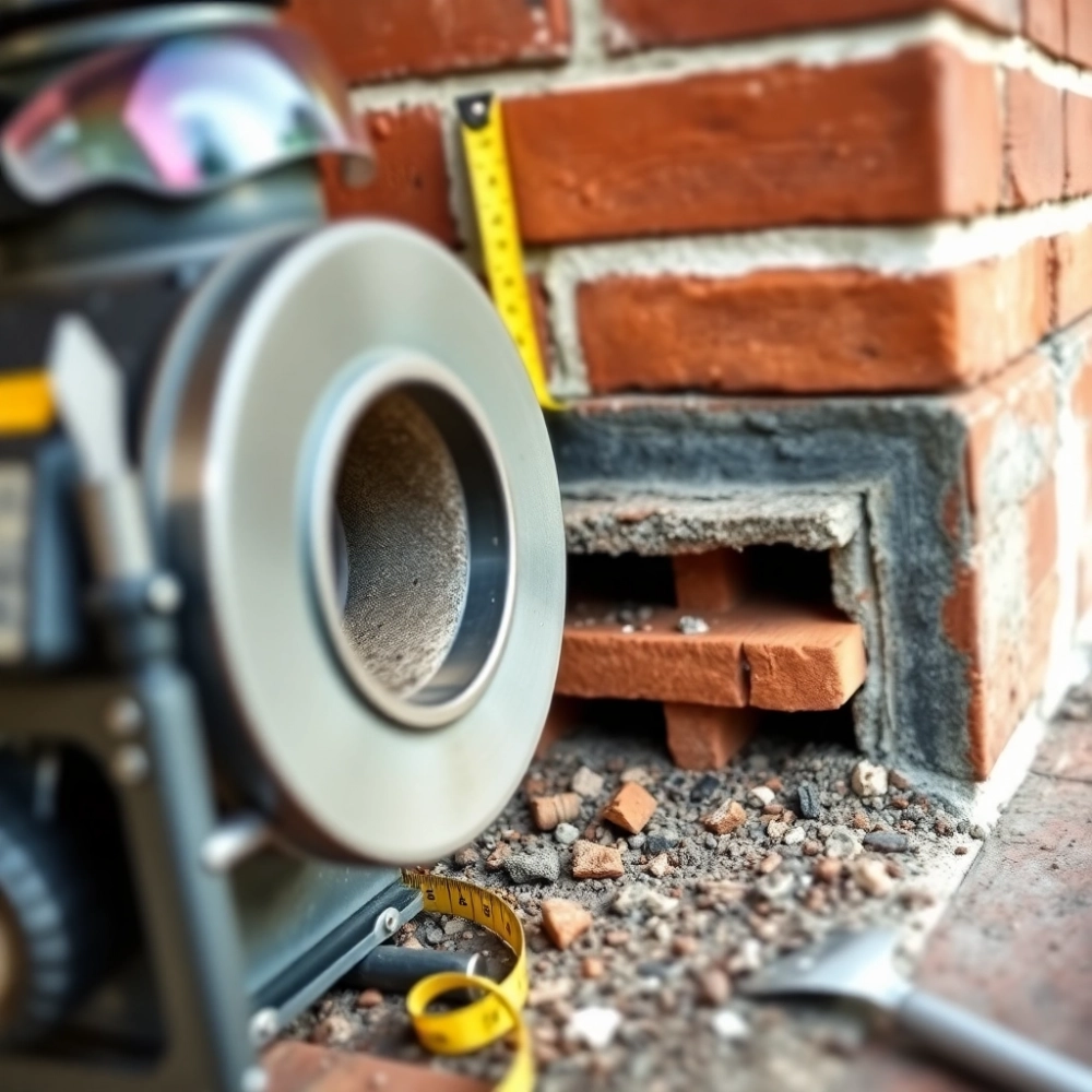 Frezowanie Komina Samemu