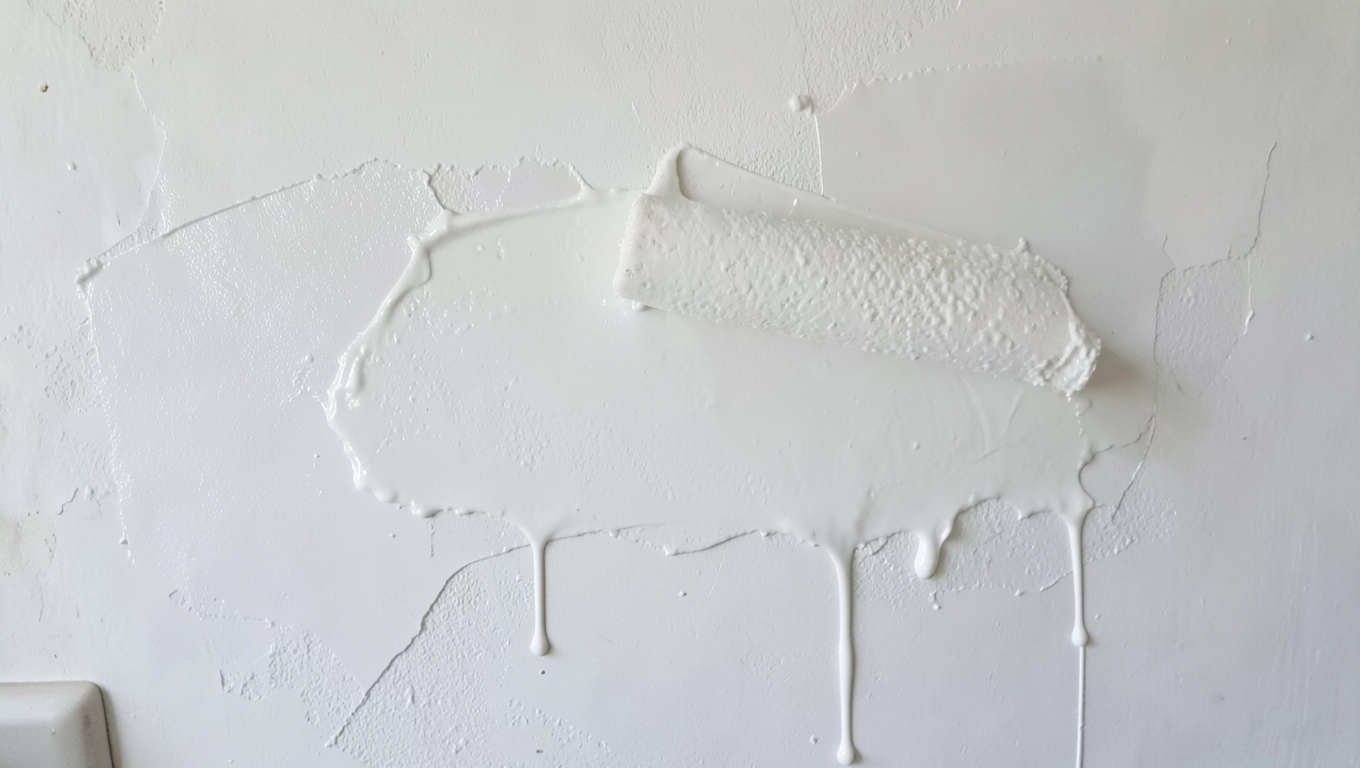 Gruntowanie ściany przed malowaniem