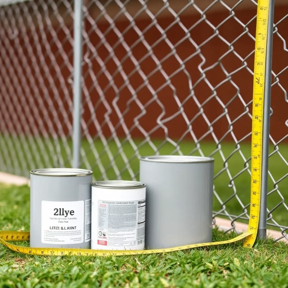 Ile farby na malowanie siatki ogrodzeniowej