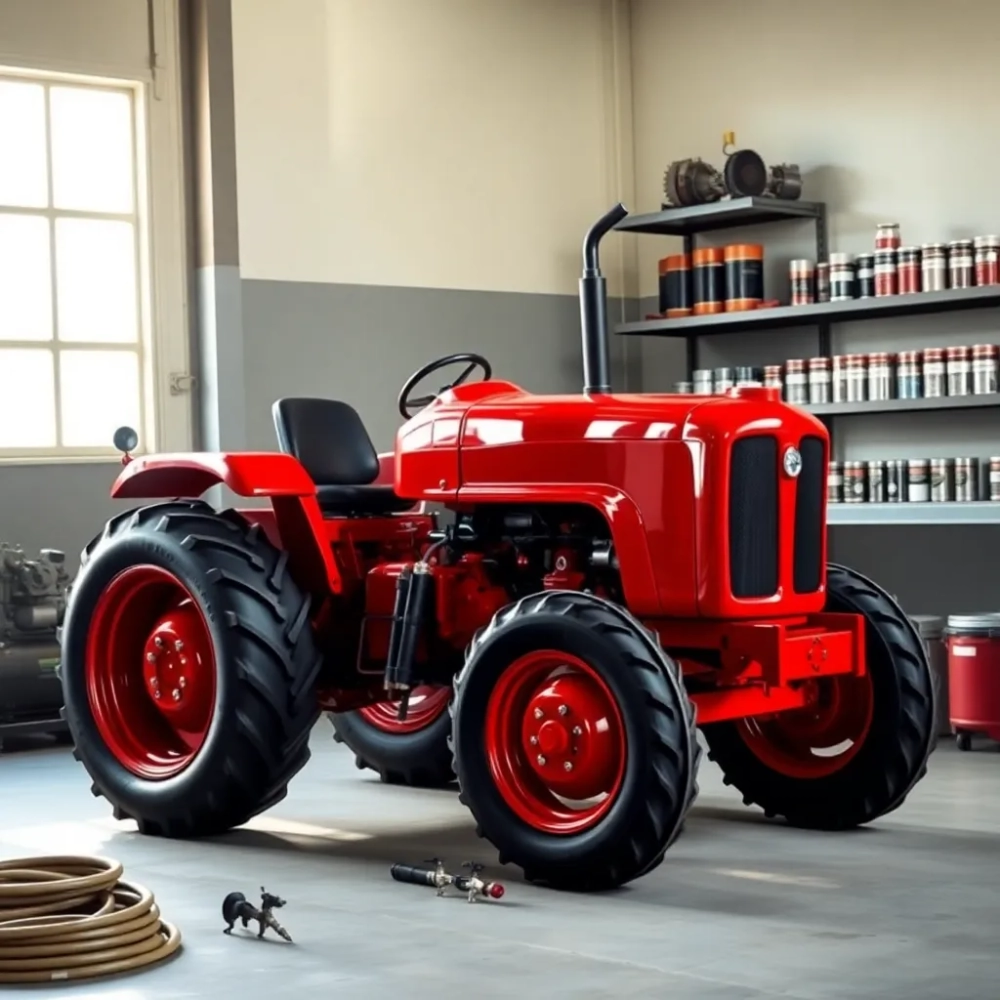 Ile kosztuje malowanie ciągnika c360