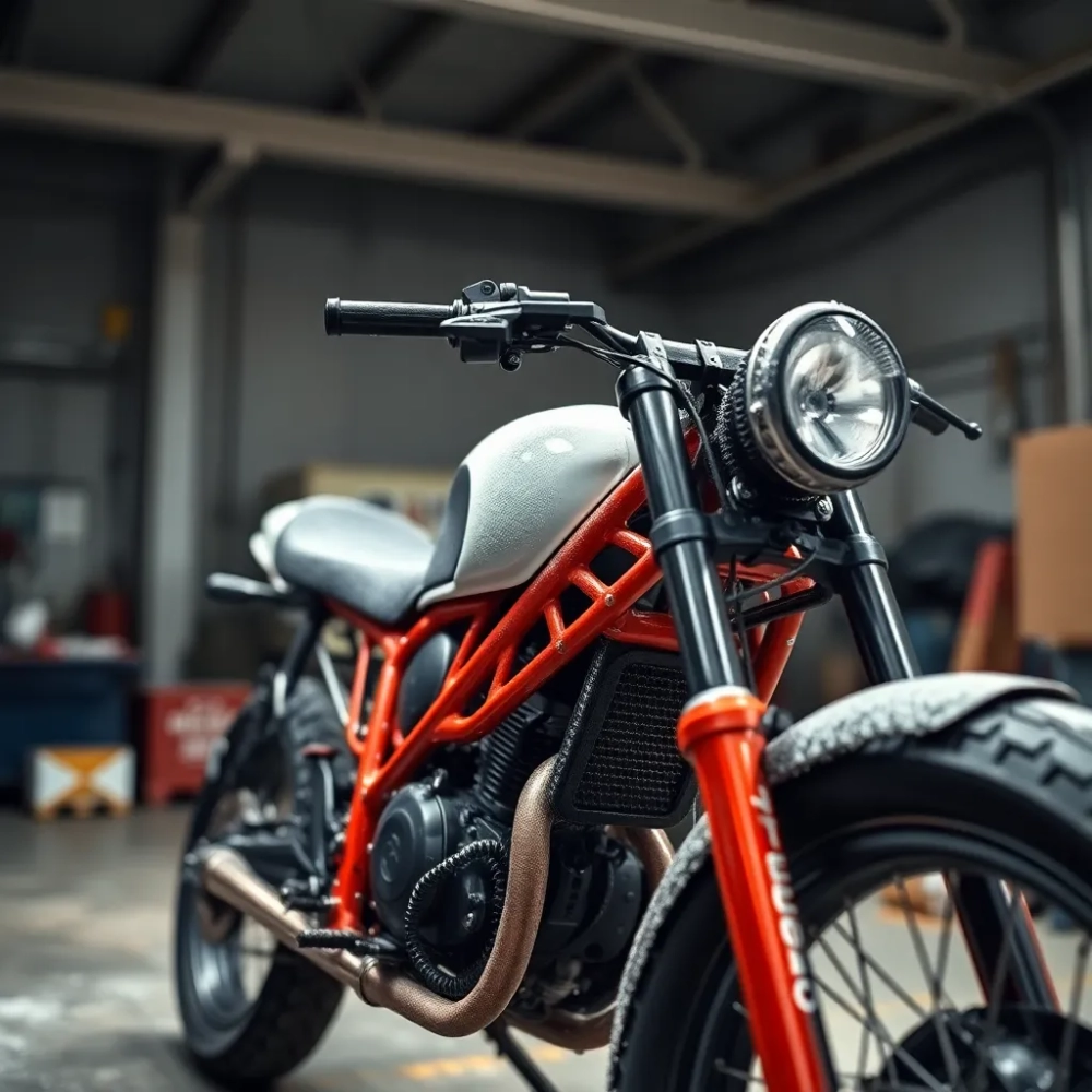 Ile kosztuje malowanie proszkowe ramy motocykla