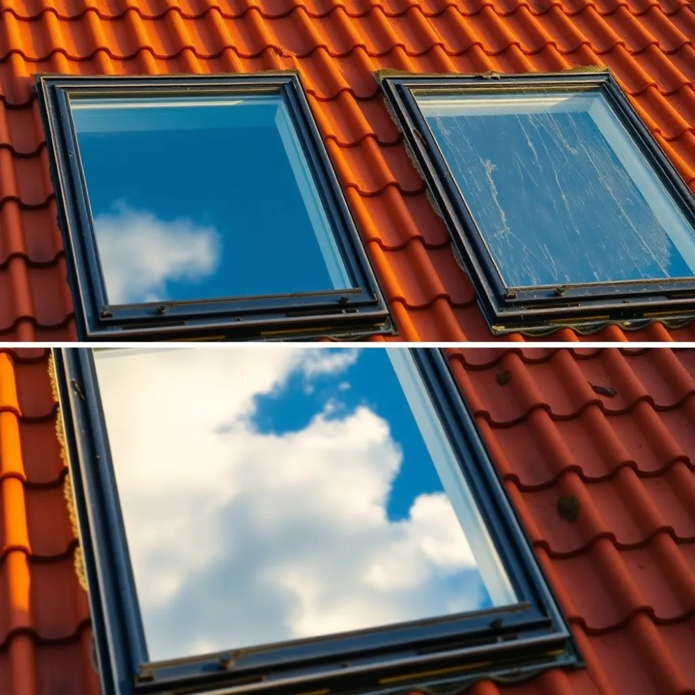 Ile kosztuje mycie okien dachowych