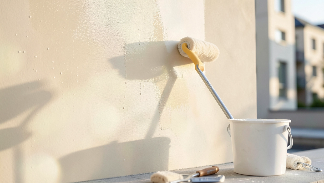 Ile schnie grunt przed malowaniem elewacji?