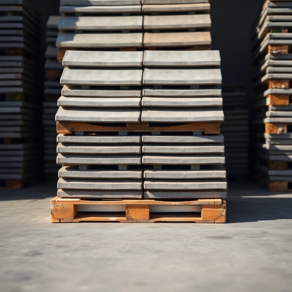 Ile waży paleta dachówki betonowej