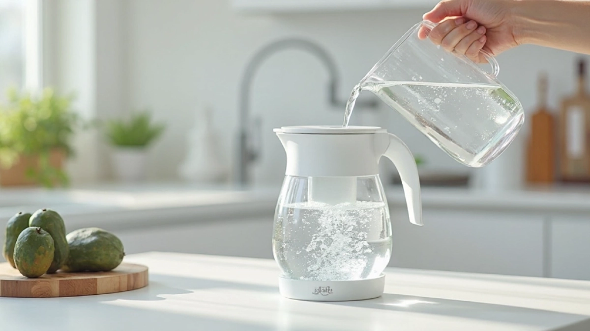 Ile wlać wody do dzbanka filtrującego Dafi