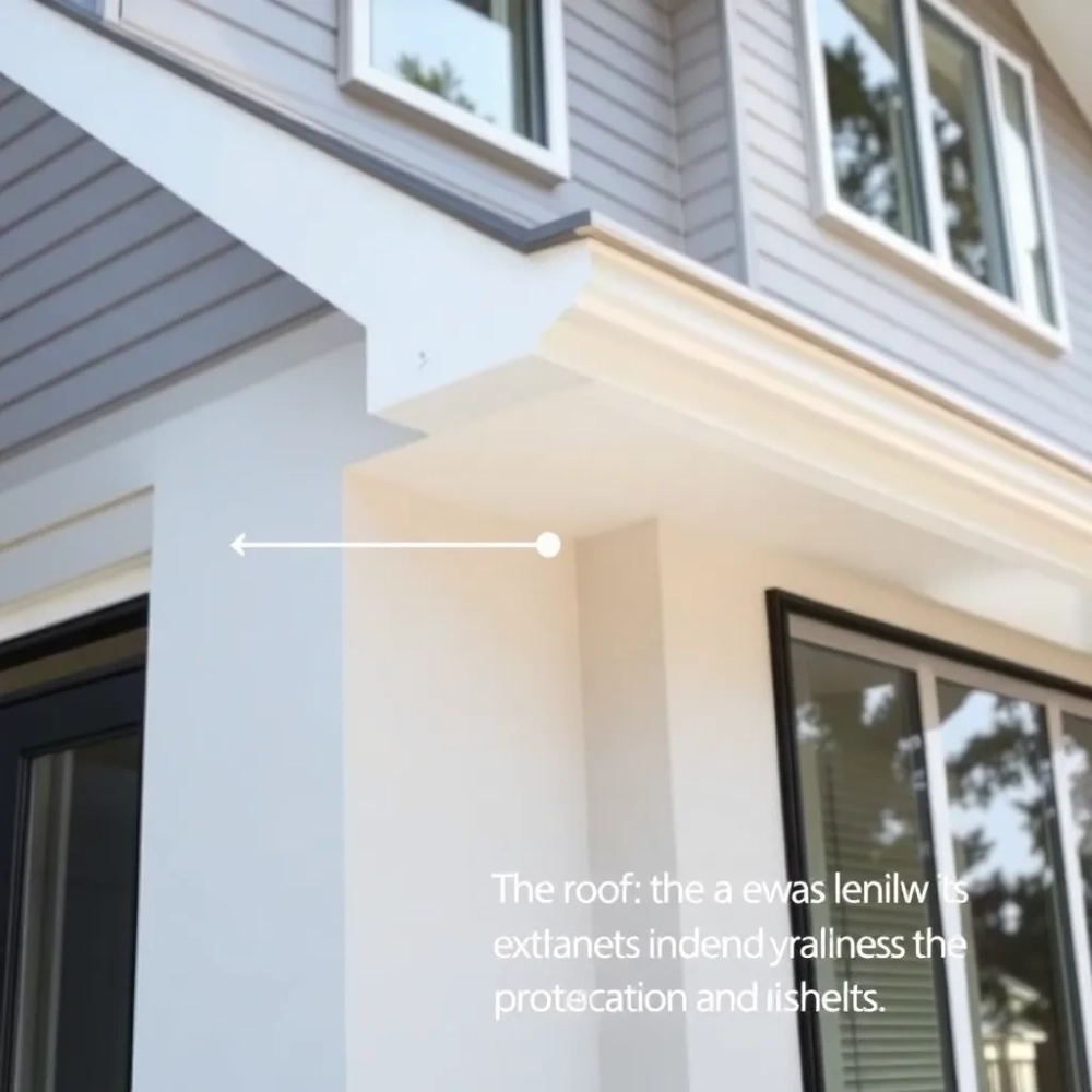 Ile wypuścić dach poza obrys budynku