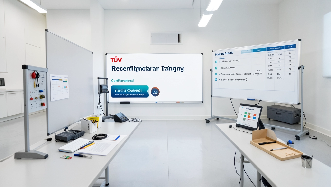 Indywidualne szkolenia do recertyfikacji TÜV