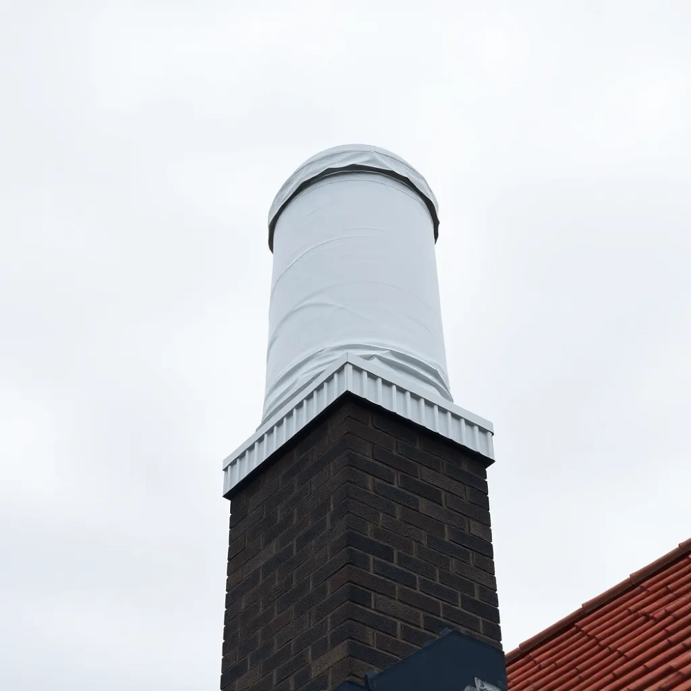 Izolacja komina na zewnątrz