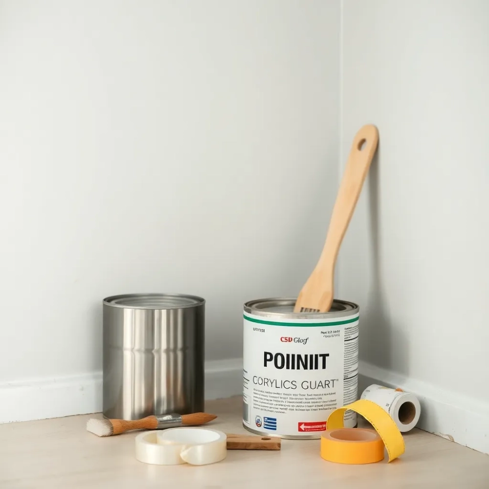 Jak malować farbą akrylową ściany