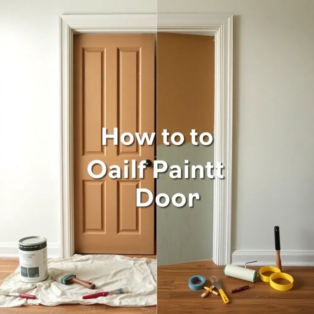 Jak malować farbą olejną drzwi