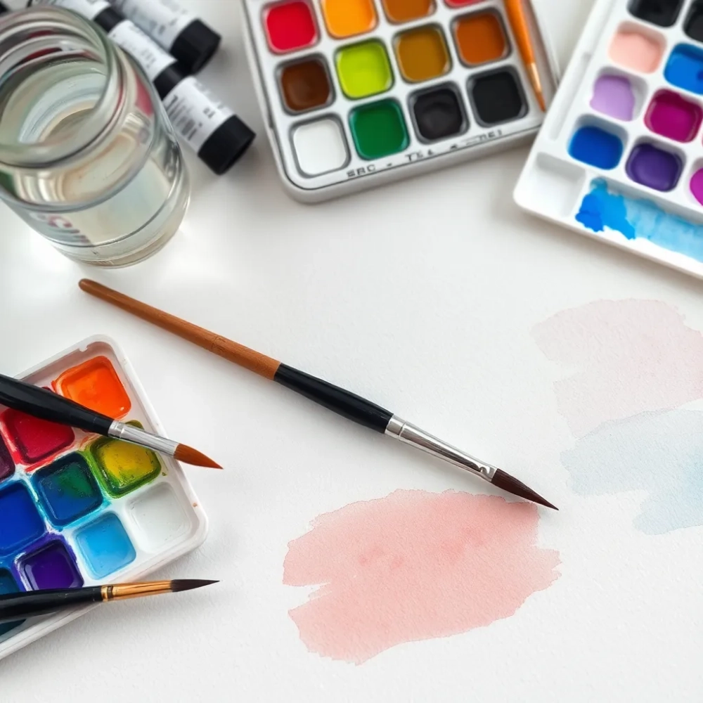 Jak malować farbami akwarelowymi