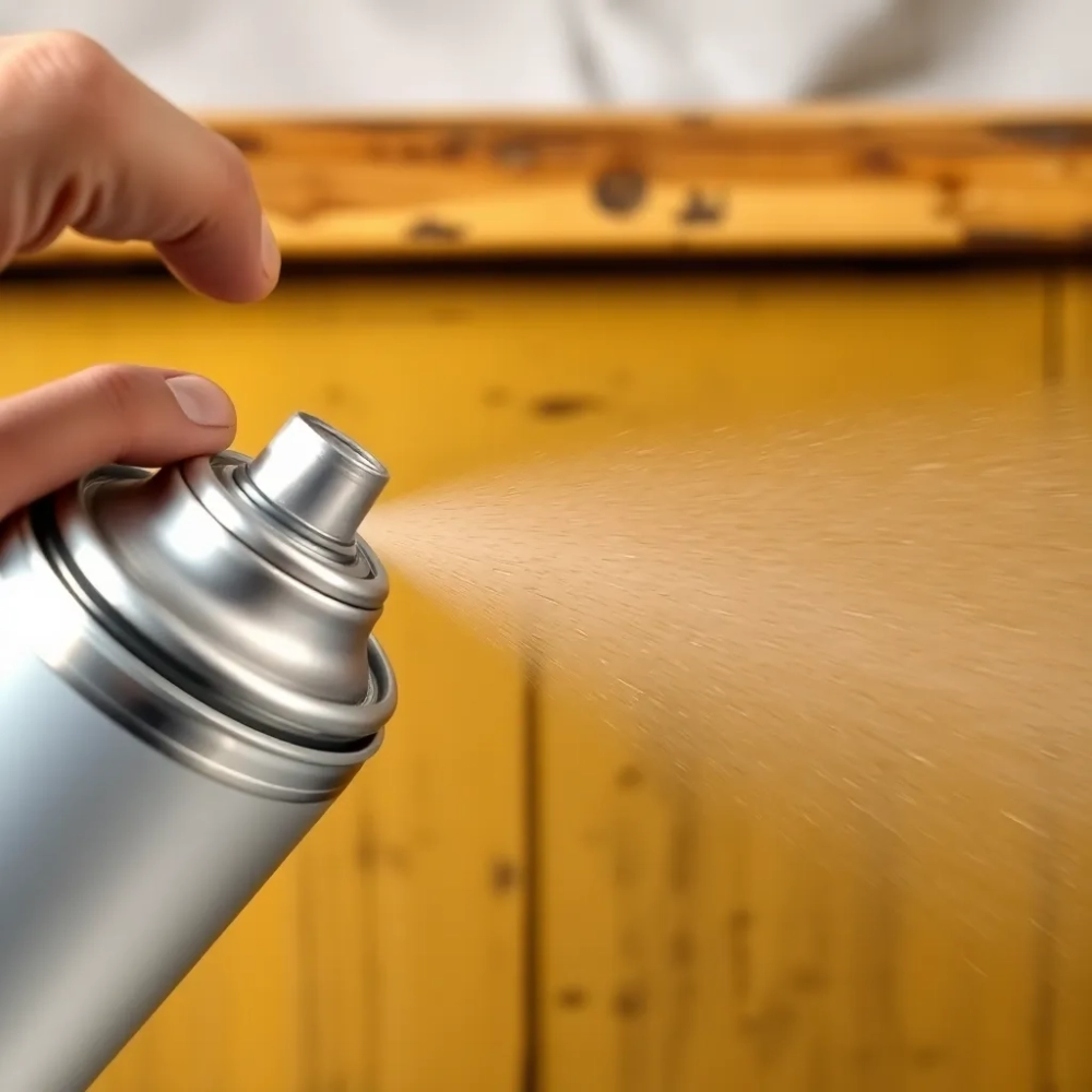 Jak malować lakierem w sprayu