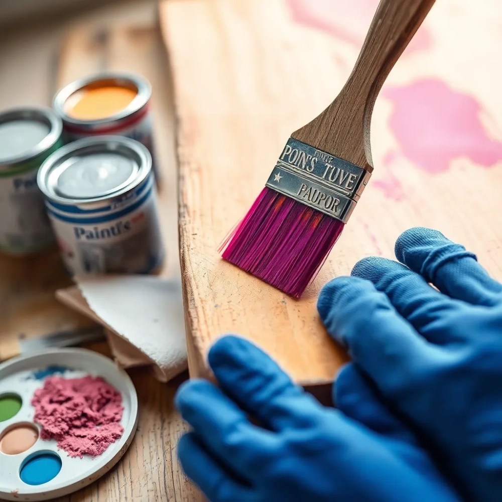 Jak malować na drewnie