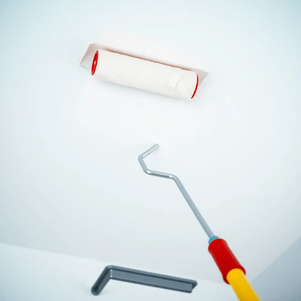 Jak malować sufit wałkiem bez smug