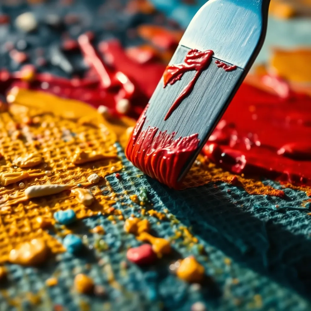 Jak malować szpachelką