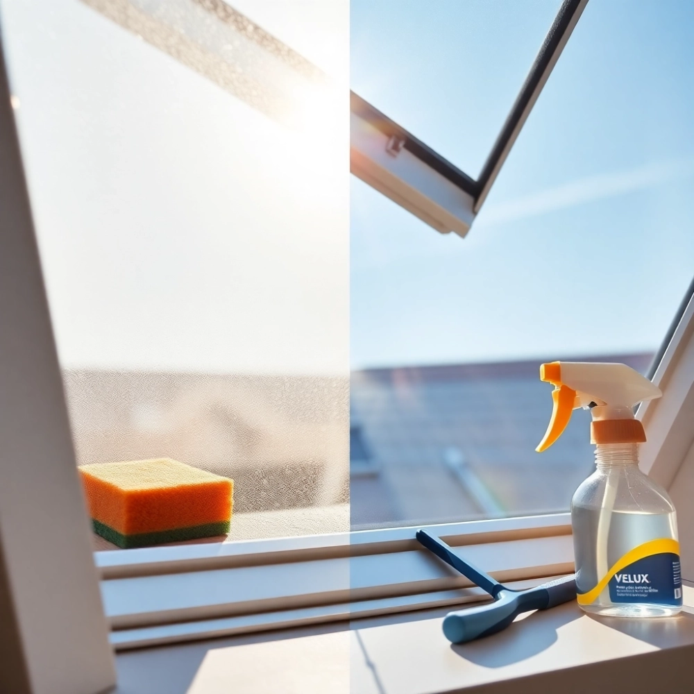 Jak myć okna dachowe VELUX
